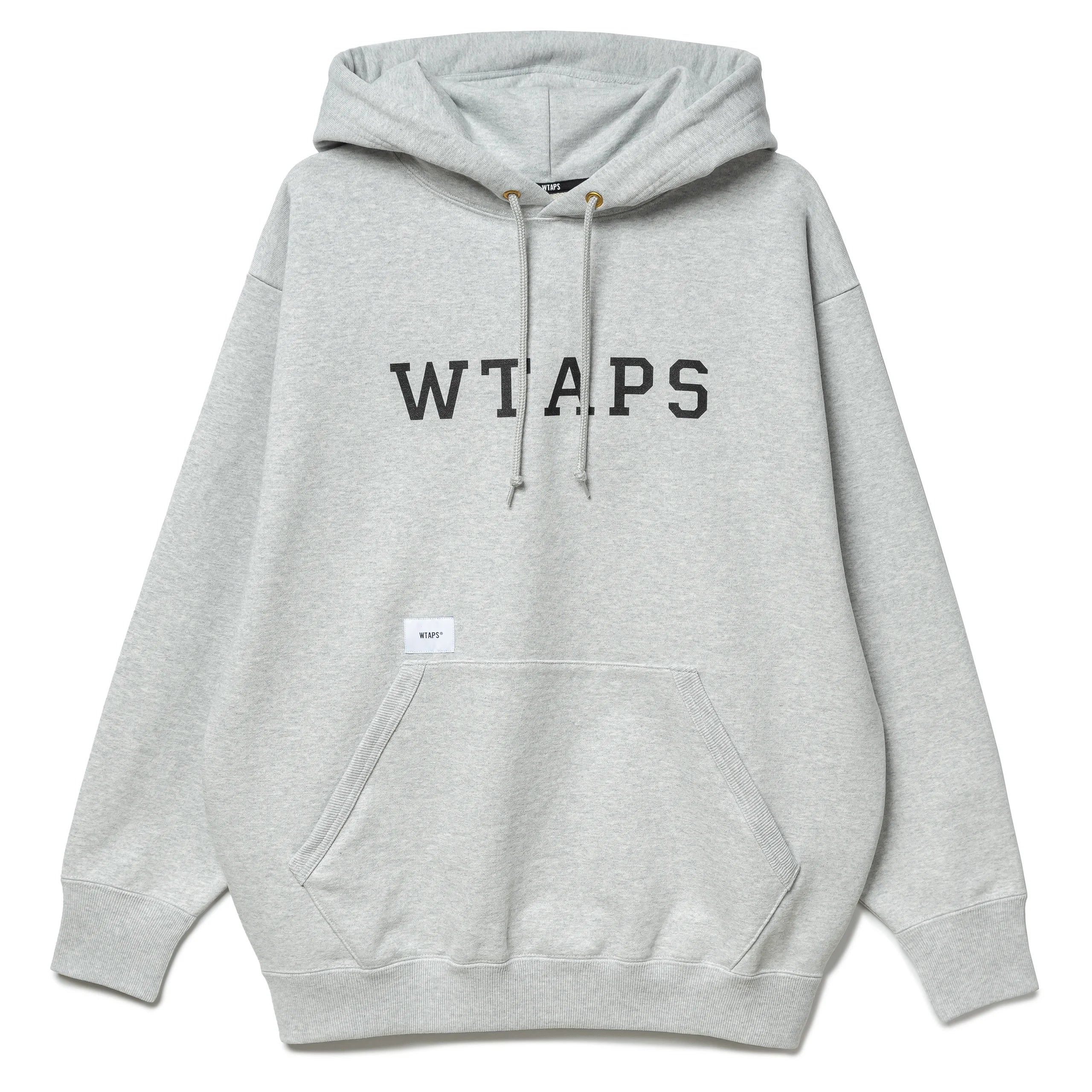 WTAPS Academy / Hoodie / Cotton | Ash Gray WTAPS Academy / Hoodie / Cotton | Ash Gray