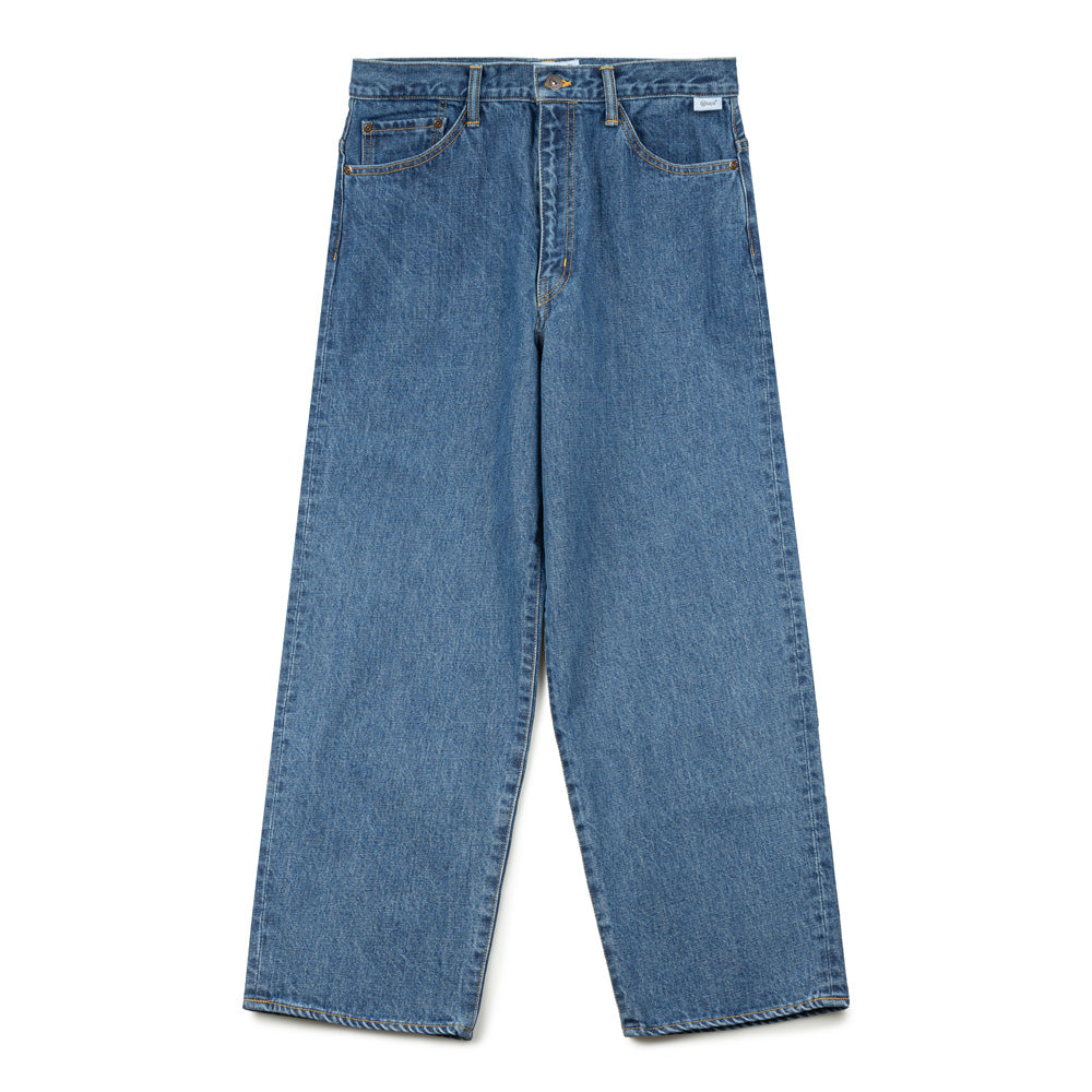 WTAPS Blues Straight / Trousers / Cotton. Denim | Indigo WTAPS Blues Straight / Trousers / Cotton. Denim | Indigo