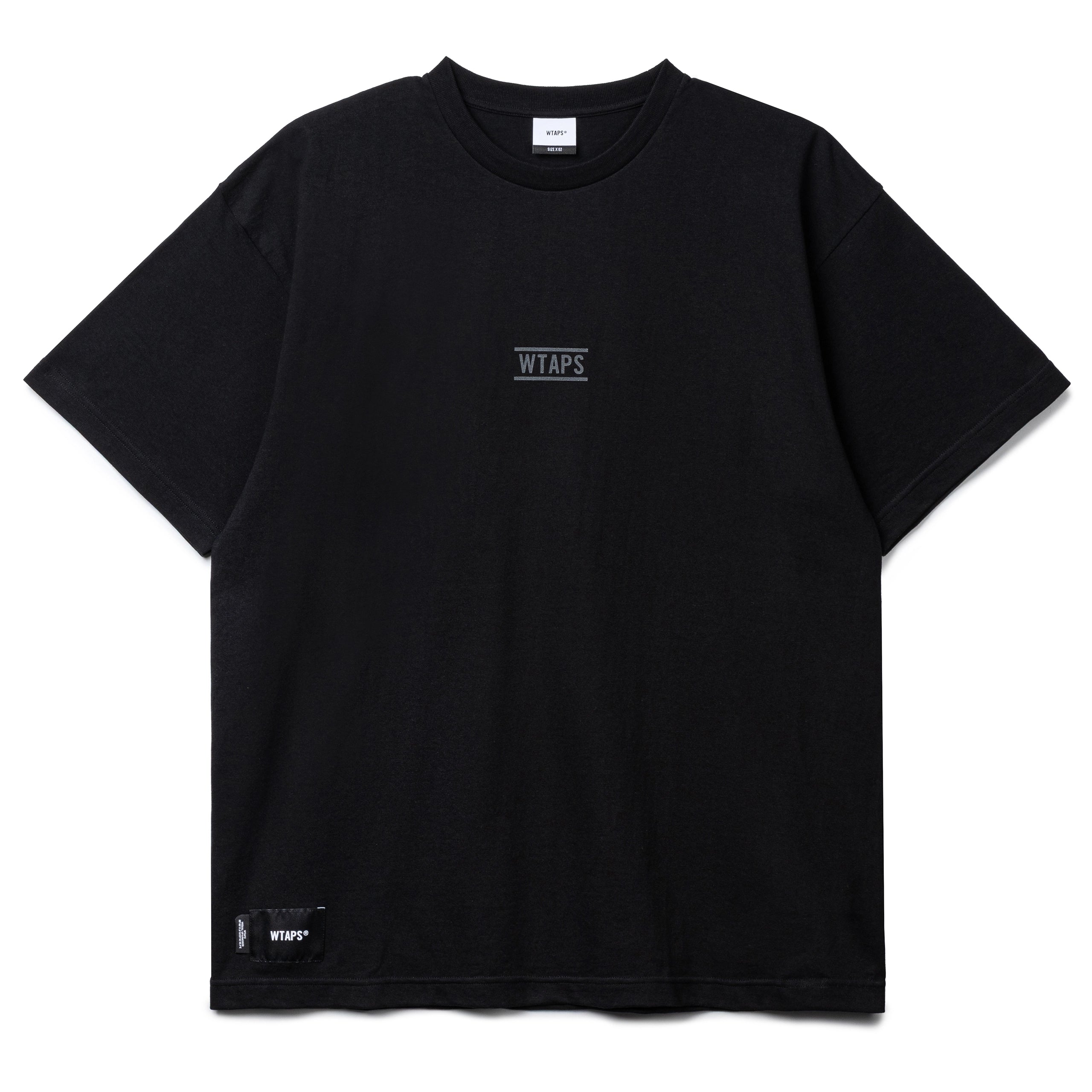 04 XLARGE WTAPS BRACKETS / SS / COTTON 黒 WTAPS Brackets / SS / Cotton | Black