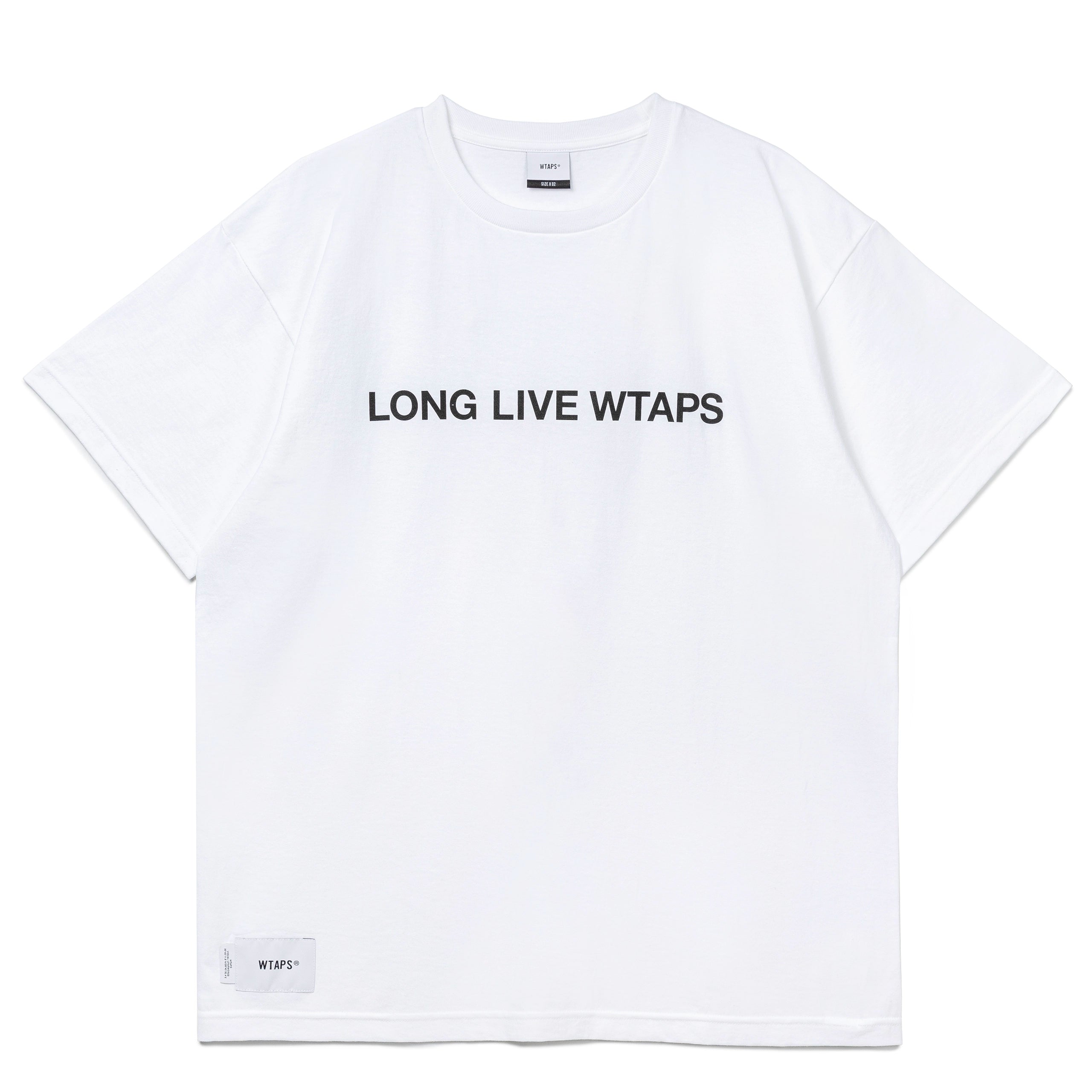 WTAPS HG SS COTTON WHITE 02 Mサイズ WTAPS Containing 02 / SS / Cotton | White