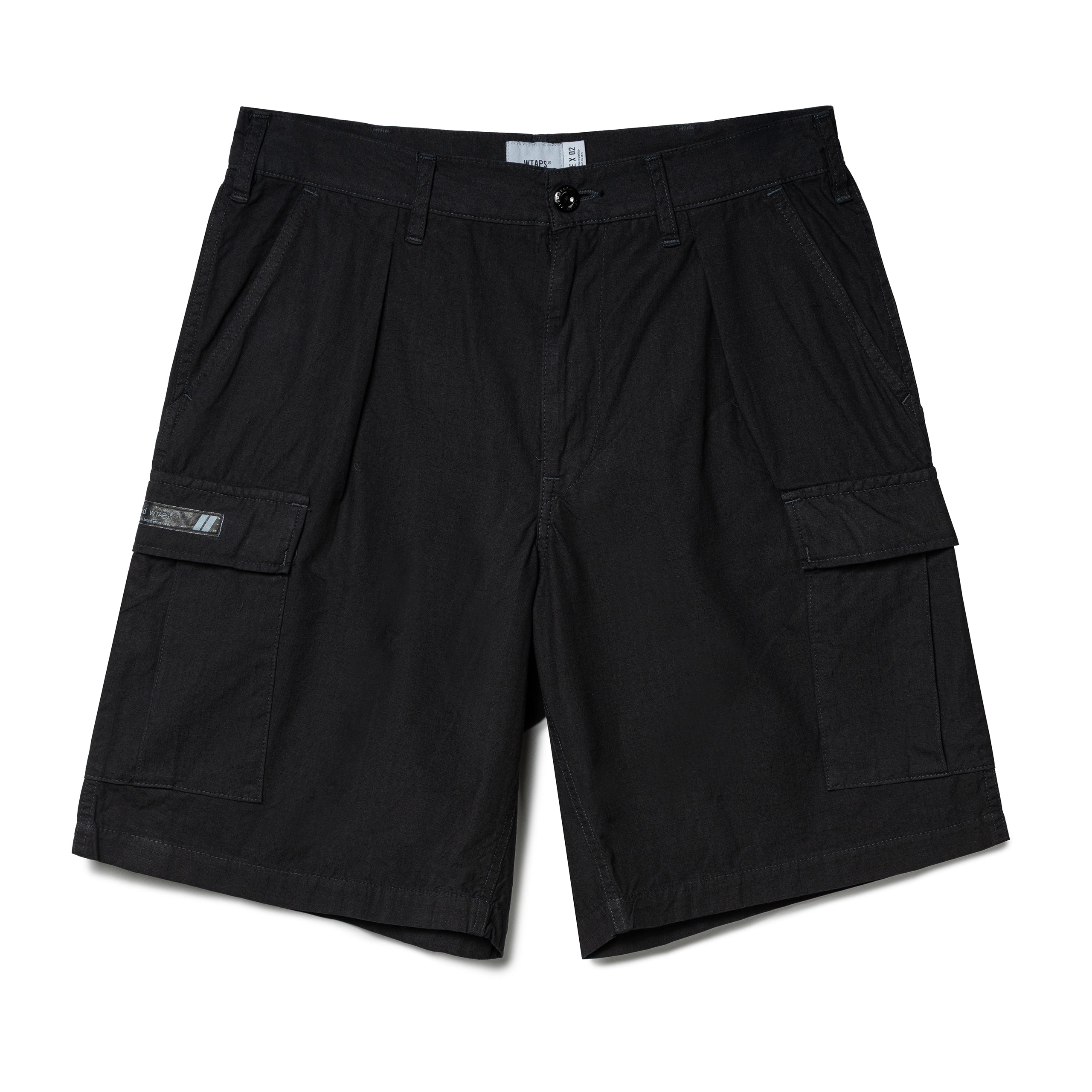 WTAPS MILS9601 / Shorts / Cotton. Ripstop | Black WTAPS MILS9601 / Shorts / Cotton. Ripstop | Black