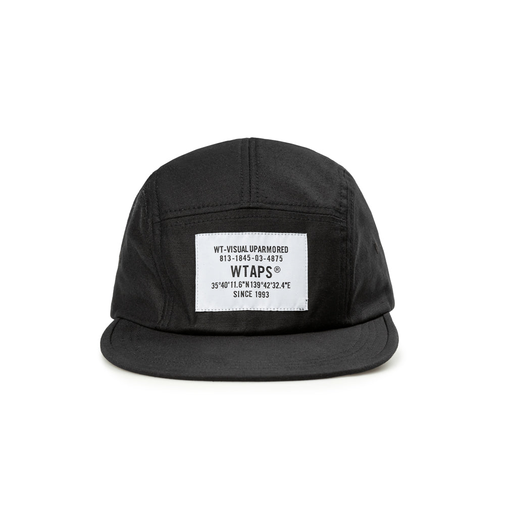 WTAPS T-5 01 / Cap / Cotton. Satin | Black