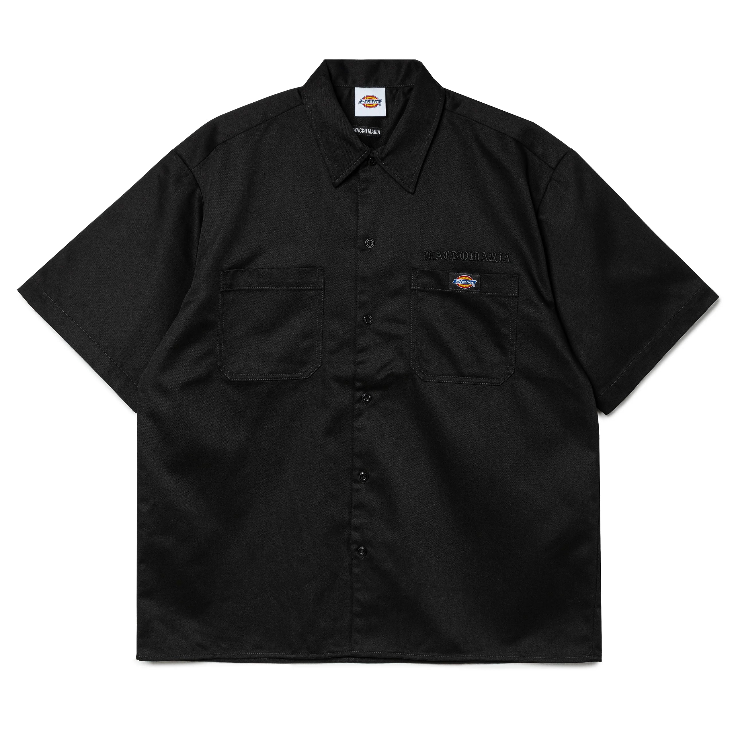 Wacko Maria x Dickies Work Shirt (Type-1) | Black Wacko Maria x Dickies Work Shirt (Type-1) | Black