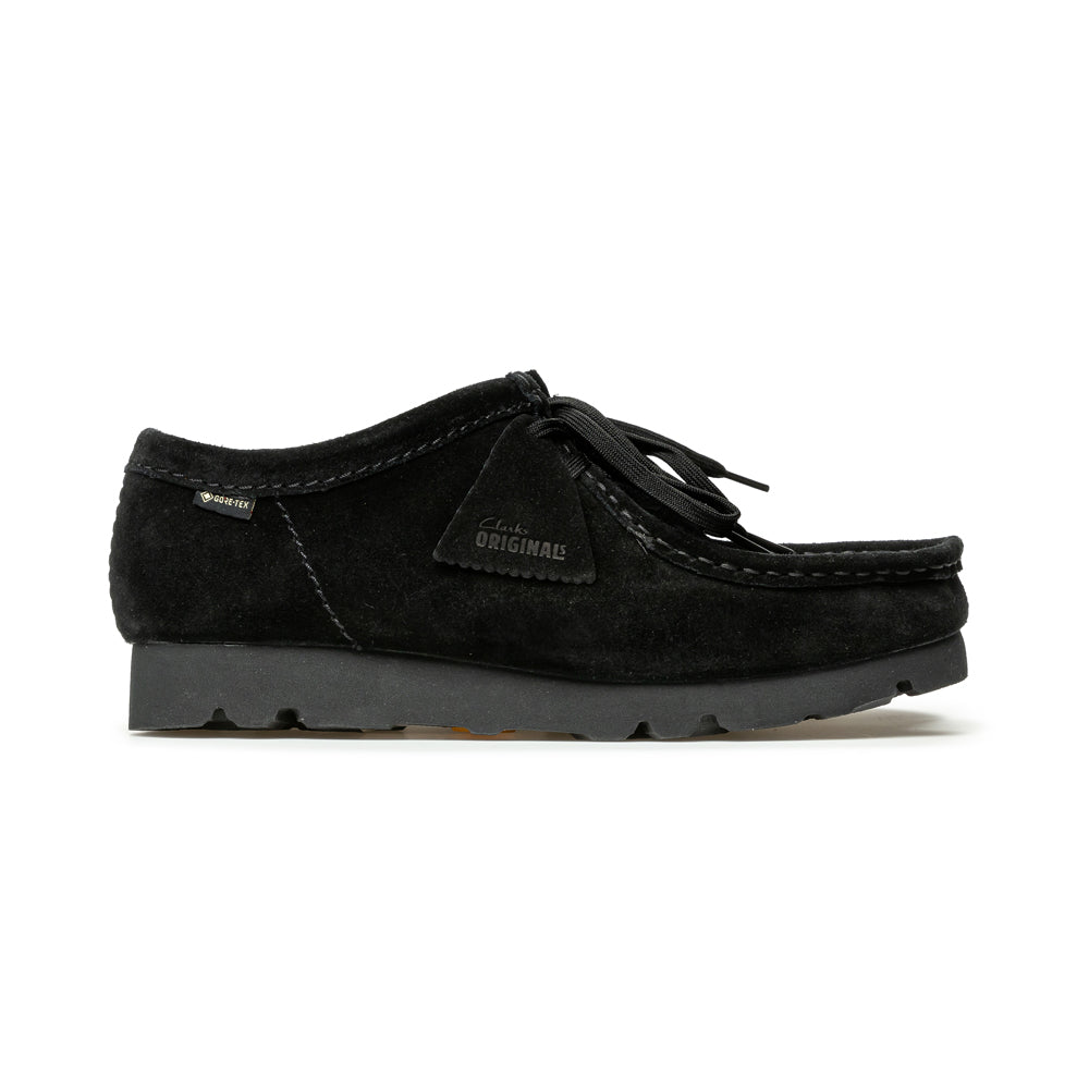 Clarks Wallabee GTX Black Suede Black