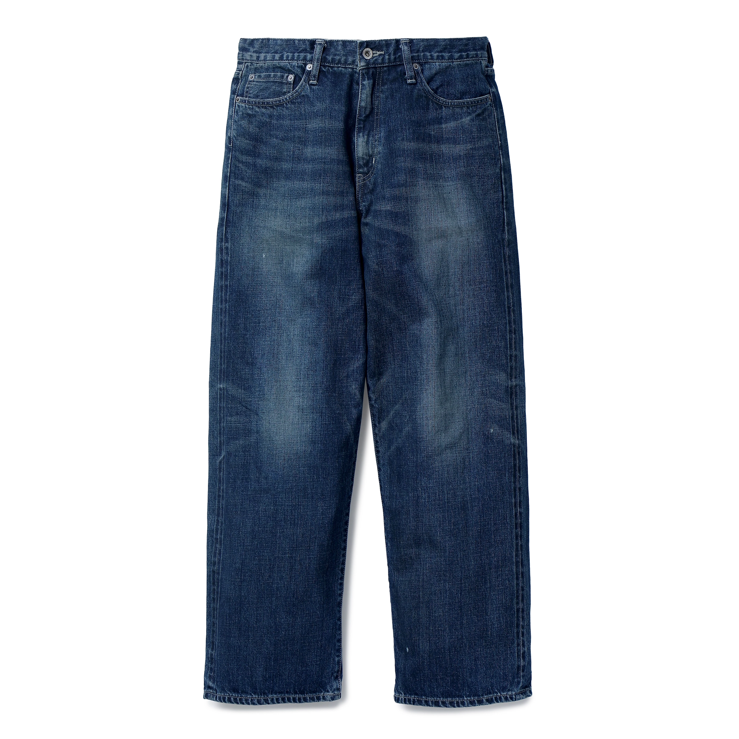 Neighborhood Washed Denim DP Wide Pants | Indigo