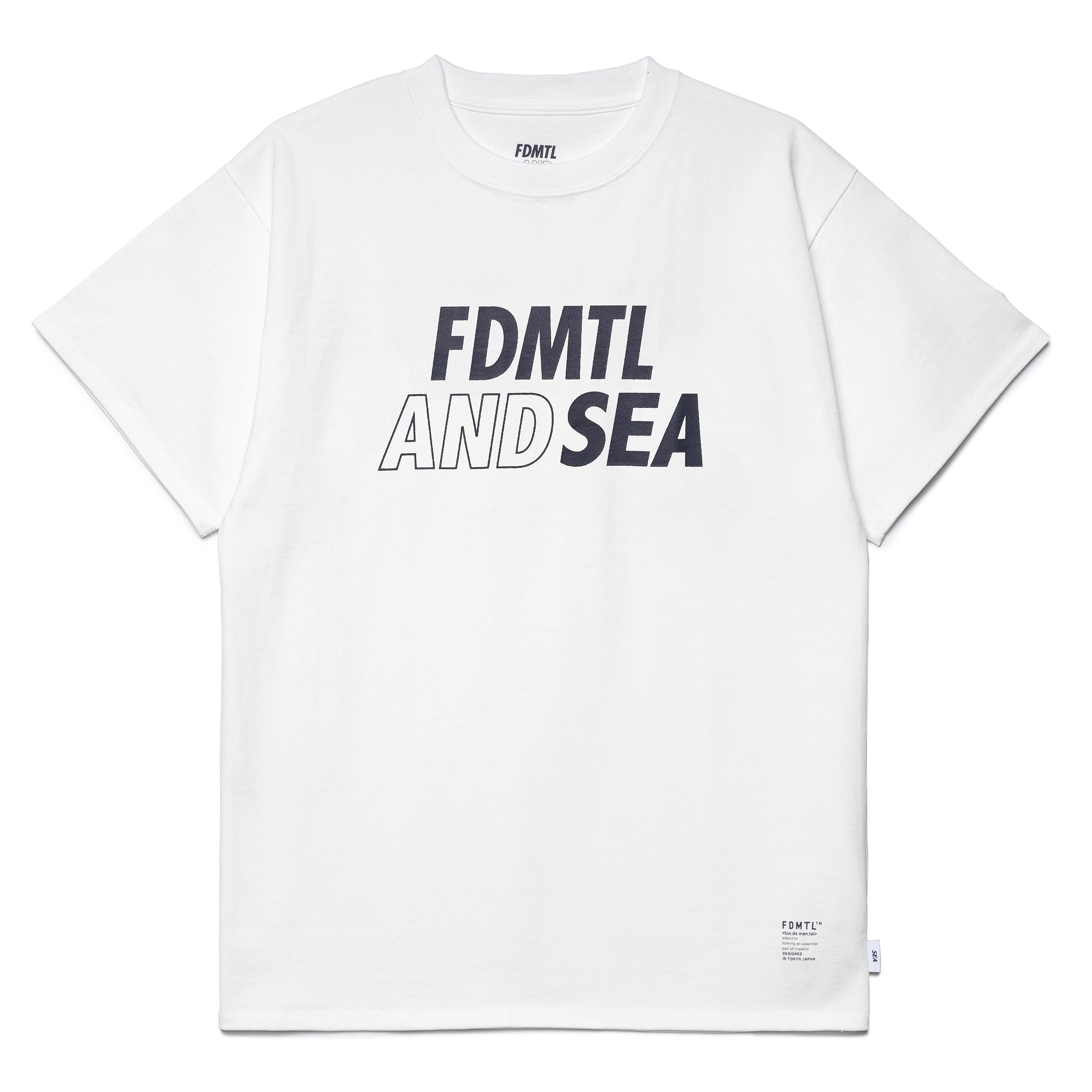 Wind and Sea x FDMTL Logo Tee | White