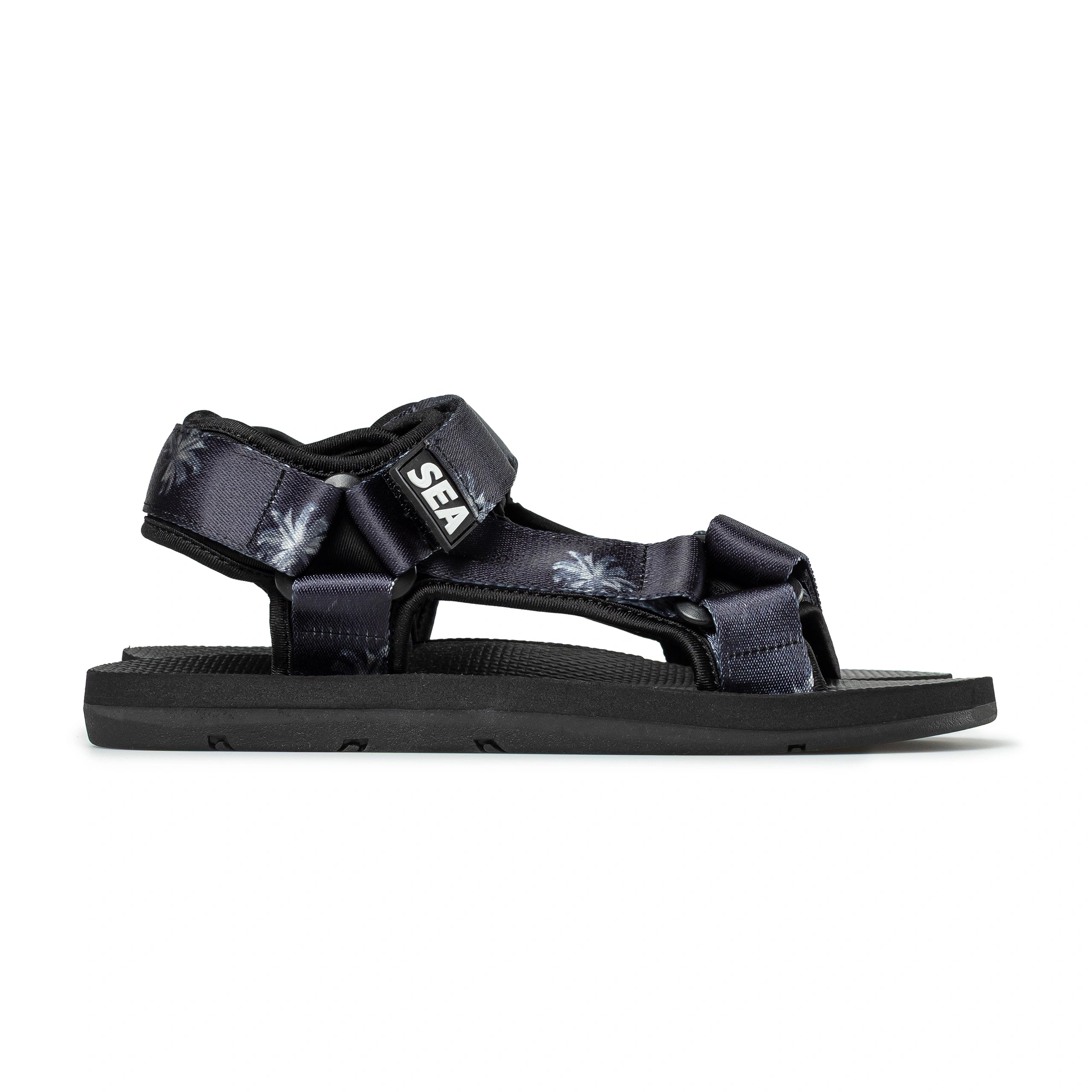 WIND AND SEA パームツリー Scott Hawaii サンダル Wind and Sea x Scott Hawaii (Palm Tree) Active Sandal | Black