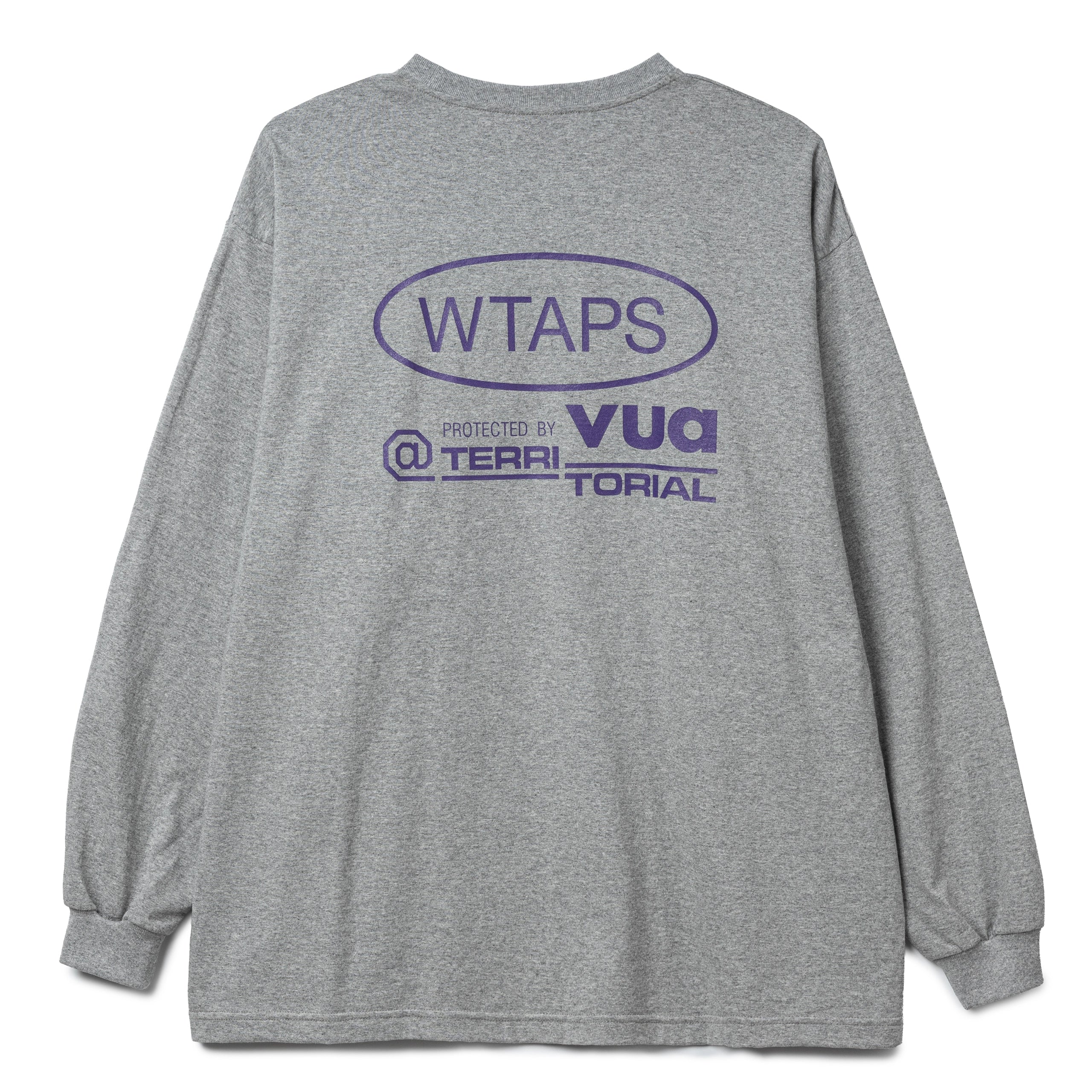 WTAPS EX51 Sneak Protected By / LS / Cotton | Ash Grey