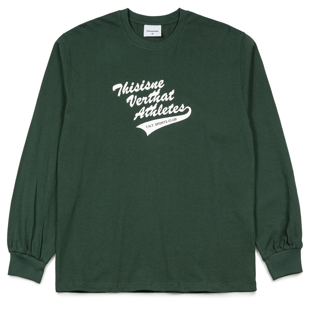 thisisneverthat Athletes L/S Tee | Forest – CROSSOVER