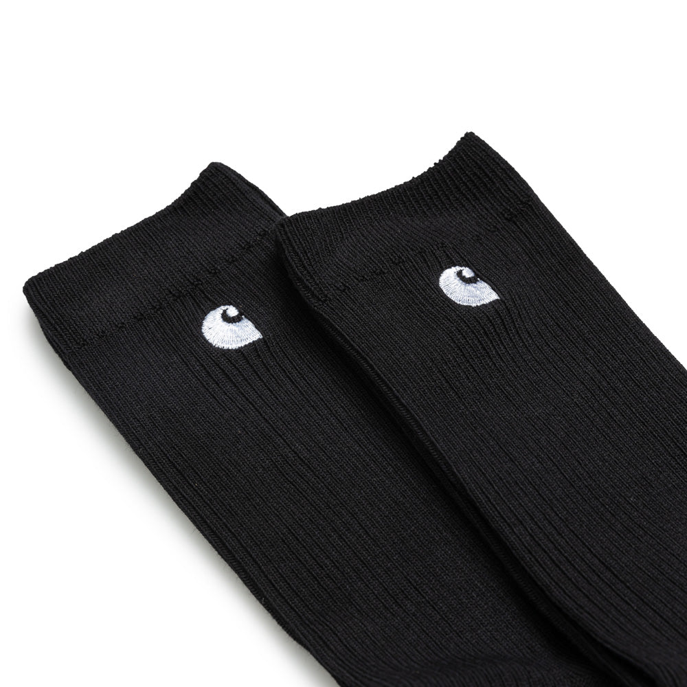 Madison Pack Socks | Black White