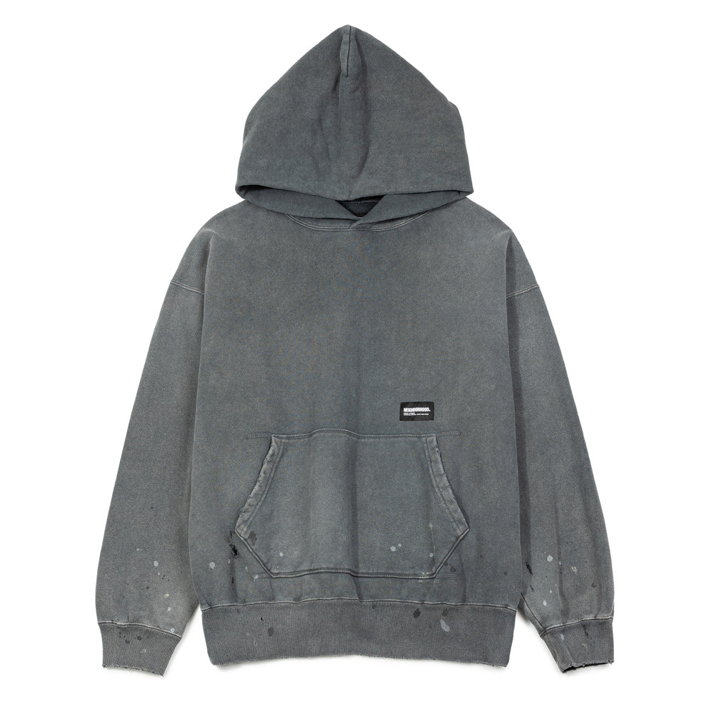 Damage Sweatparka LS | Gray