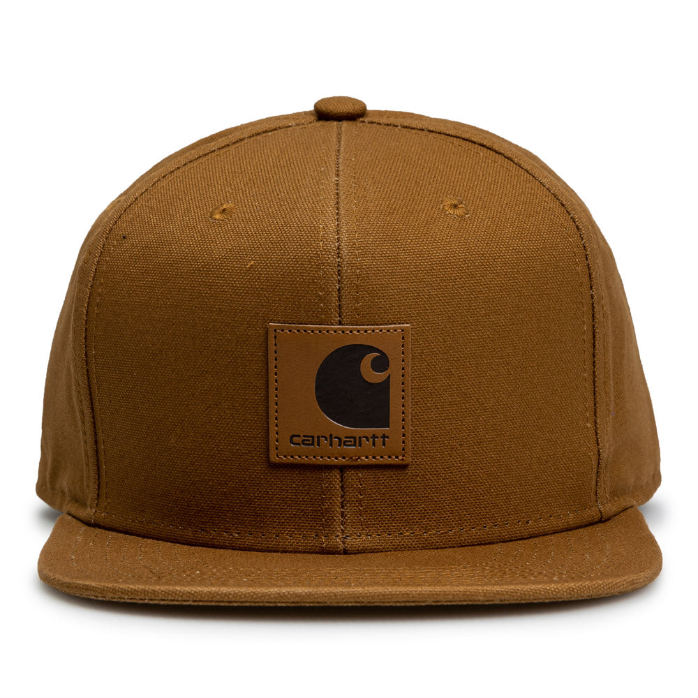 Carhartt WIP Logo Cap | Hamilton Brown - CROSSOVER