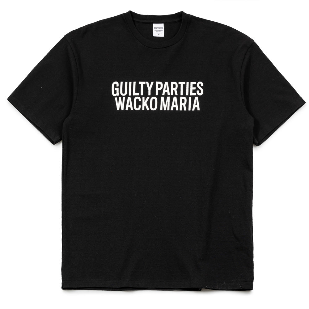 Wacko Maria Washed Heavy Weight Tee | Black