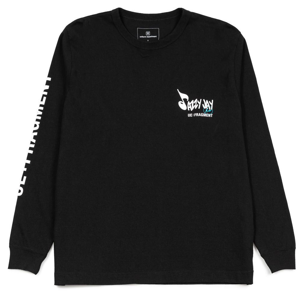 uniform experiment x Jazzy Jay / Jazzy 5 Fragment L/S Tee | Black