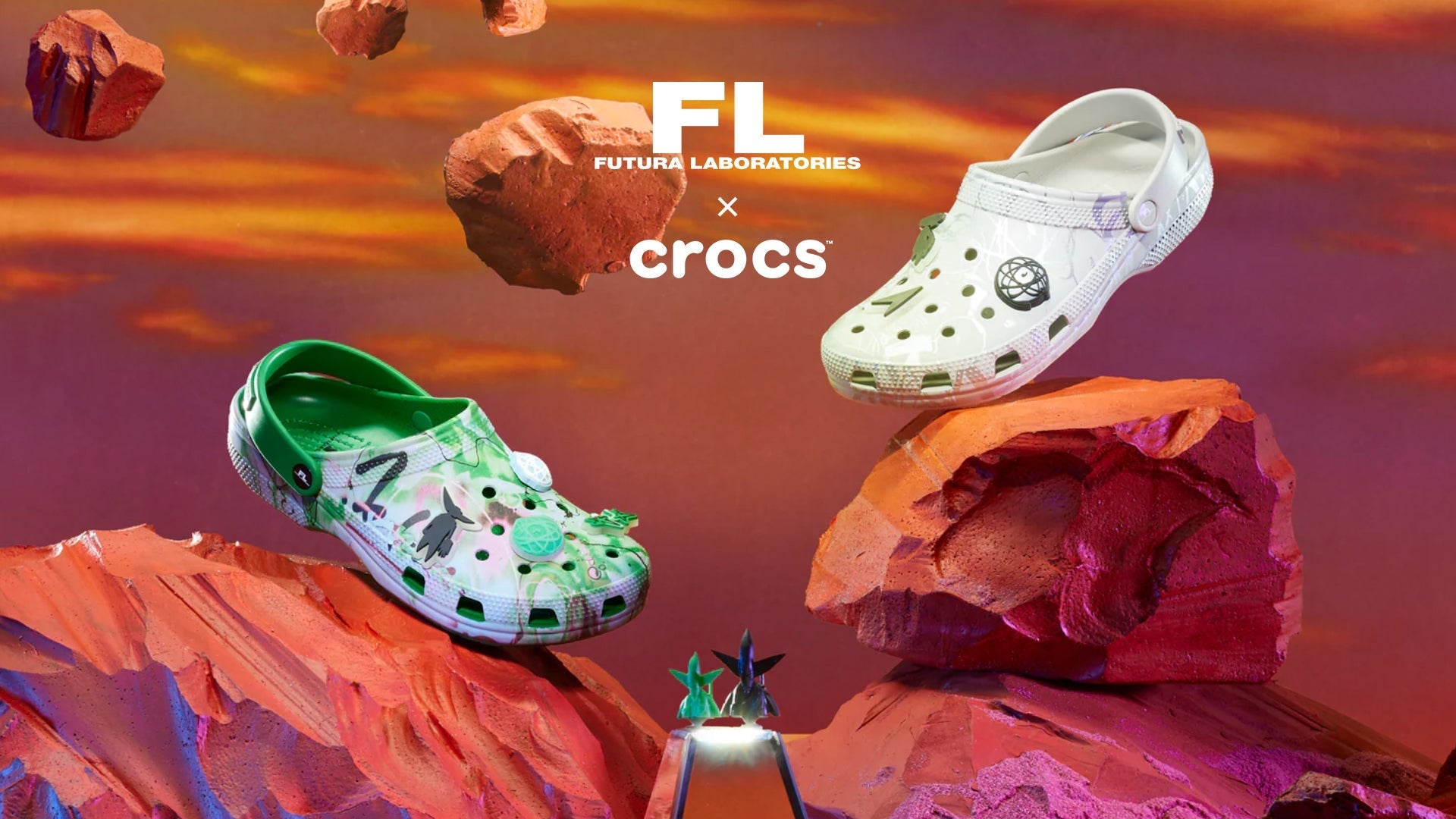 Crocs Z Futrem Futura Laboratories x Crocs – CROSSOVER
