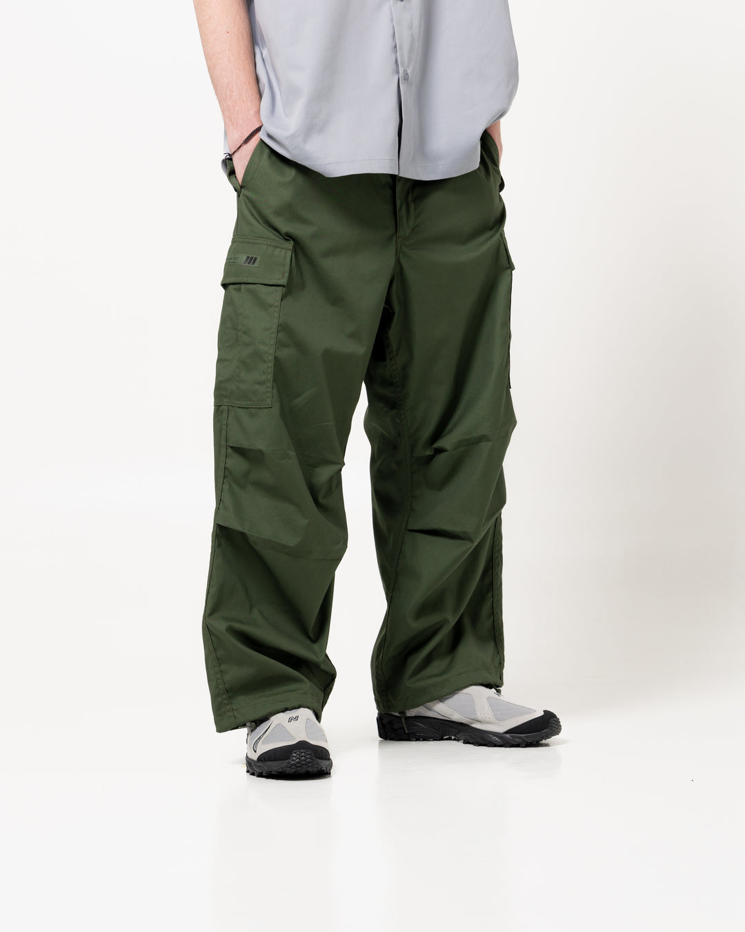 MILT0001 / TROUSERS / NYCO. OXFORD | Olive Drab