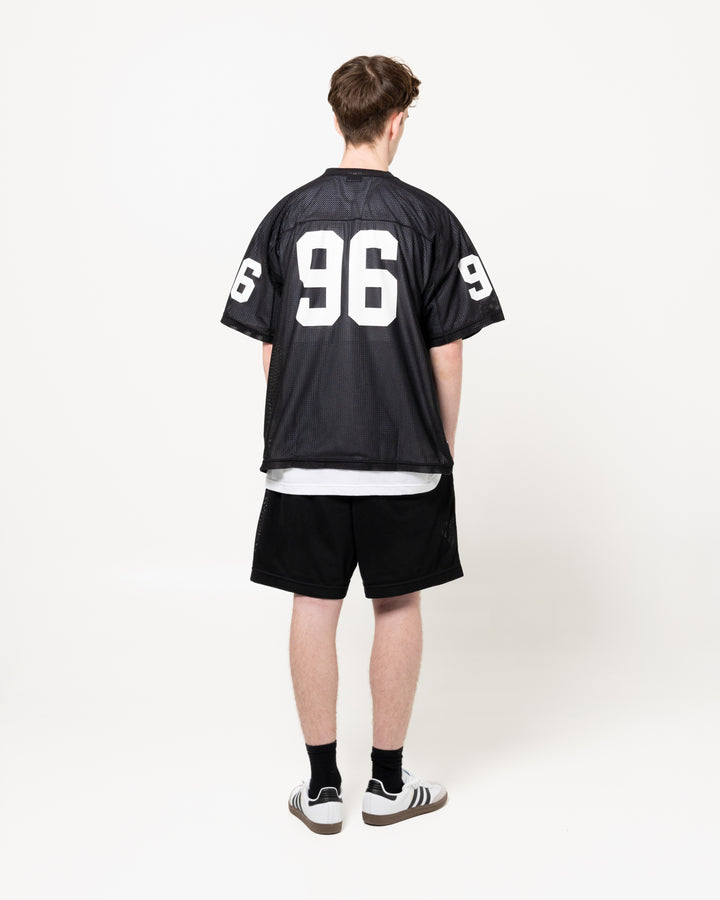 WUS 02 / SHORTS / POLY. ERA | Black