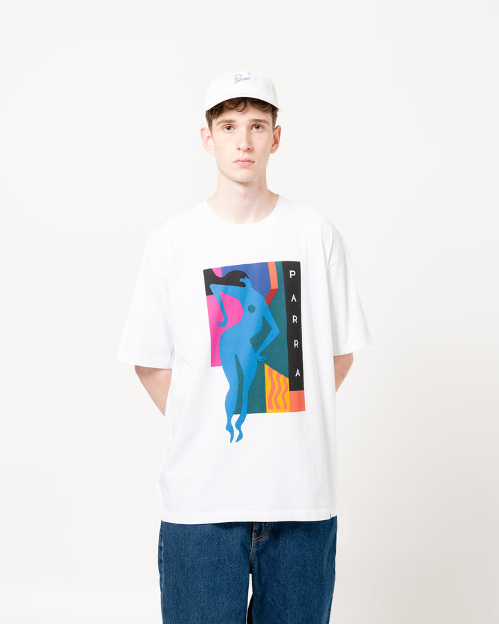 Beached And Blank Tee | White