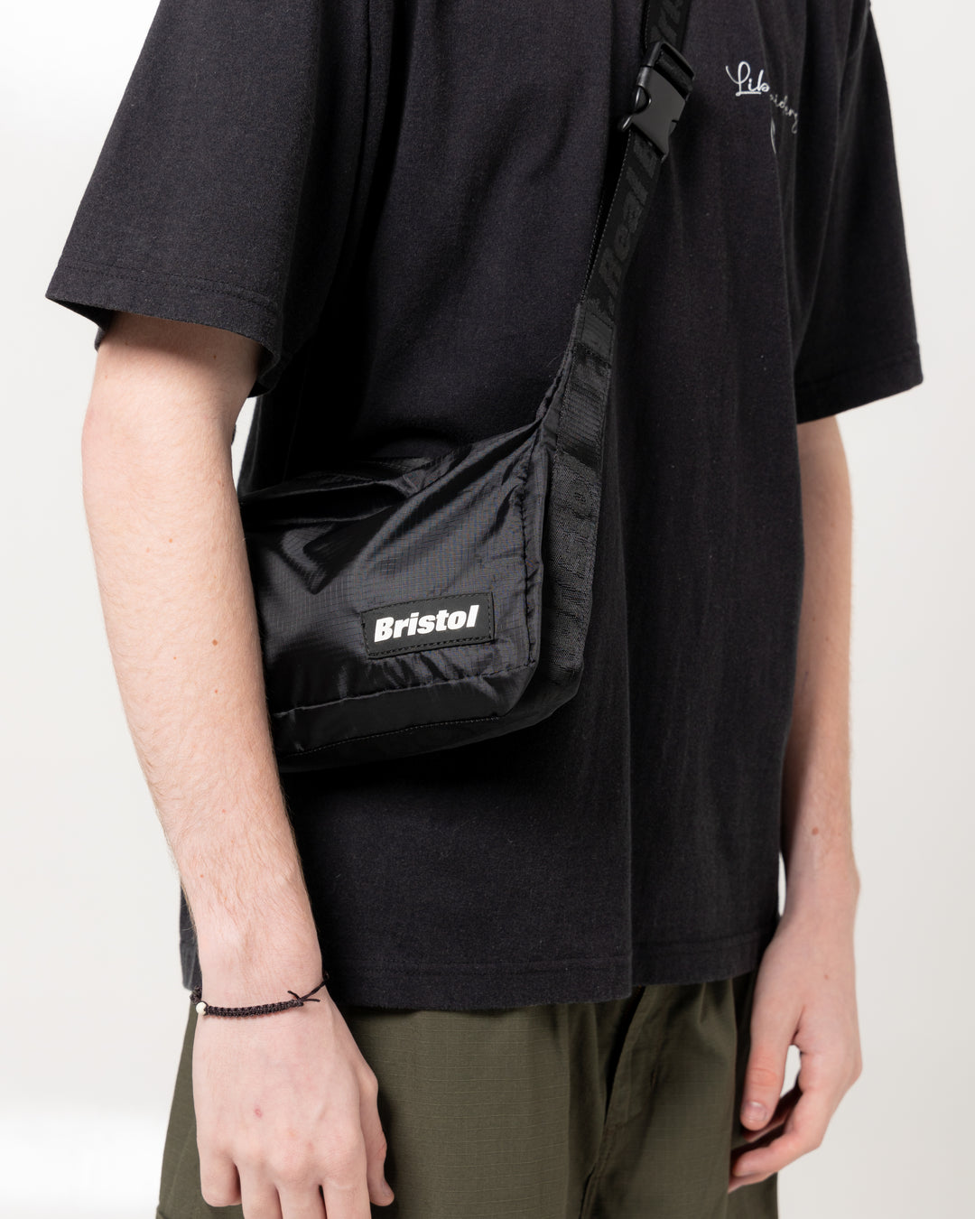 2Way Small Shoulder Bag | Black