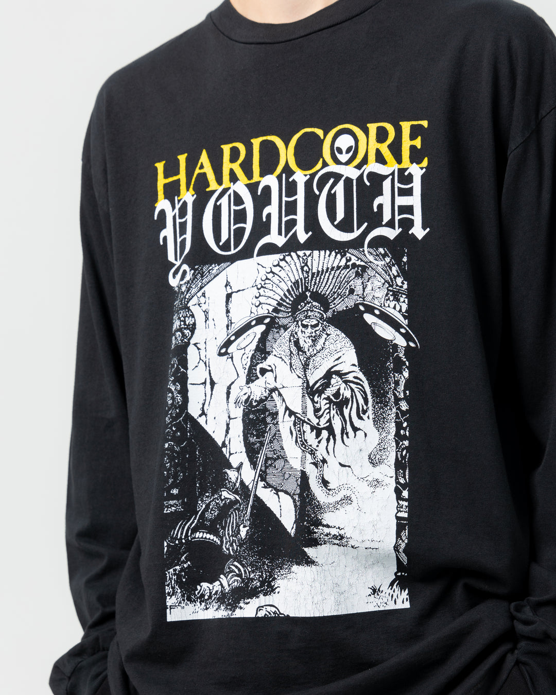 Aged Hardcore Youth L/S Tee | Black