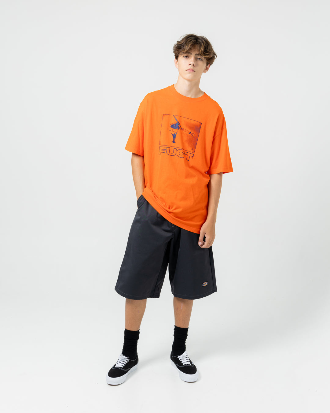 Helicopter Tee | Orange