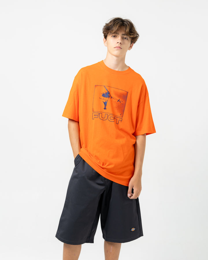 Helicopter Tee | Orange