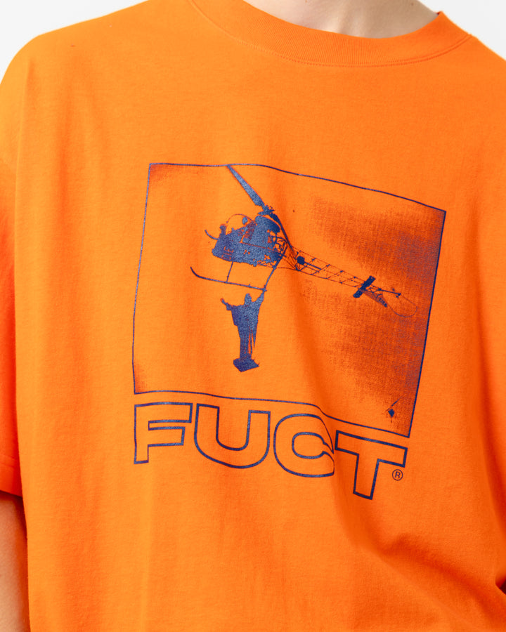 Helicopter Tee | Orange