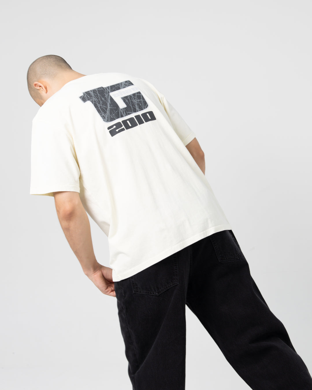 Big Initial Tee | Ivory