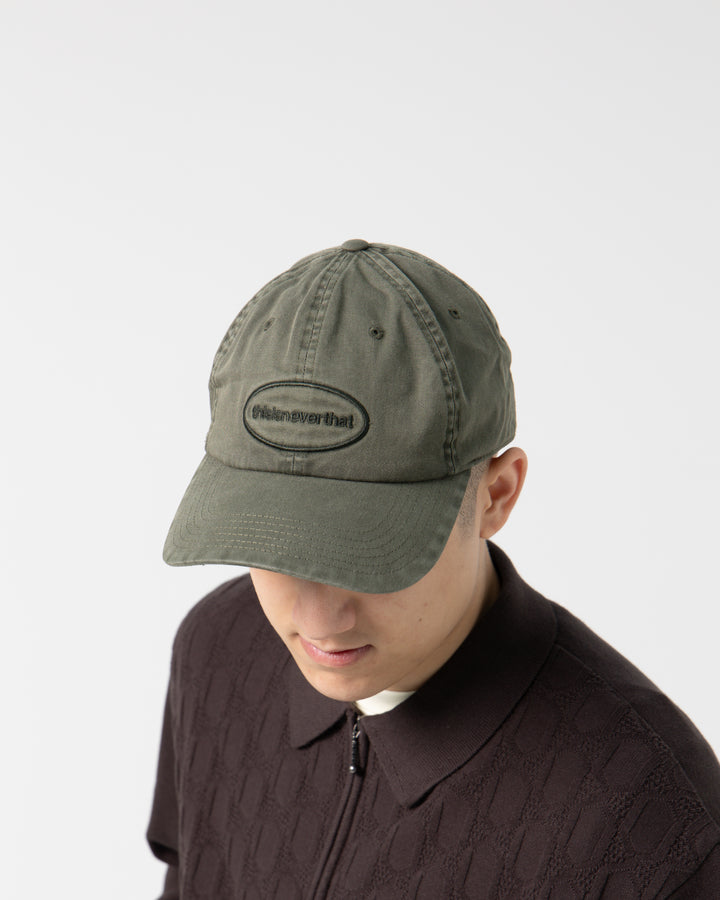 Overdyed E/T-Logo Cap | Khaki
