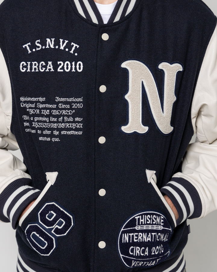 Originals Varsity Jacket | Navy