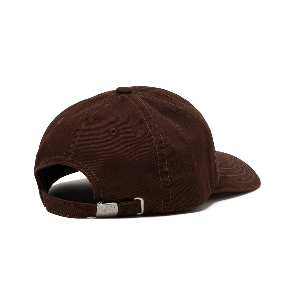 6Panel Twill Cap | Brown
