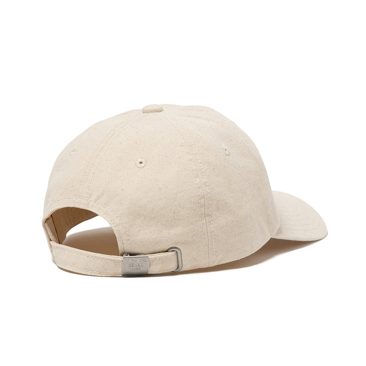 6Panel Twill Cap | White