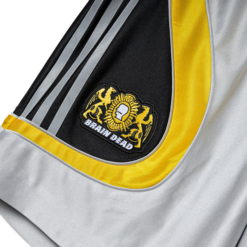 Adidas x Brain Dead Shorts | Silver Metallic