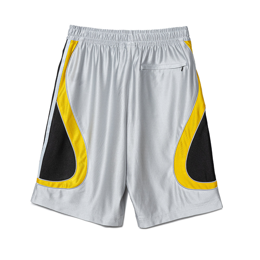 Adidas x Brain Dead Shorts | Silver Metallic