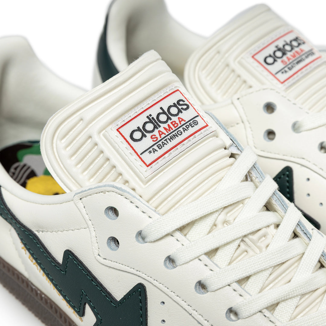 Adidas x Bape Samba | Off White