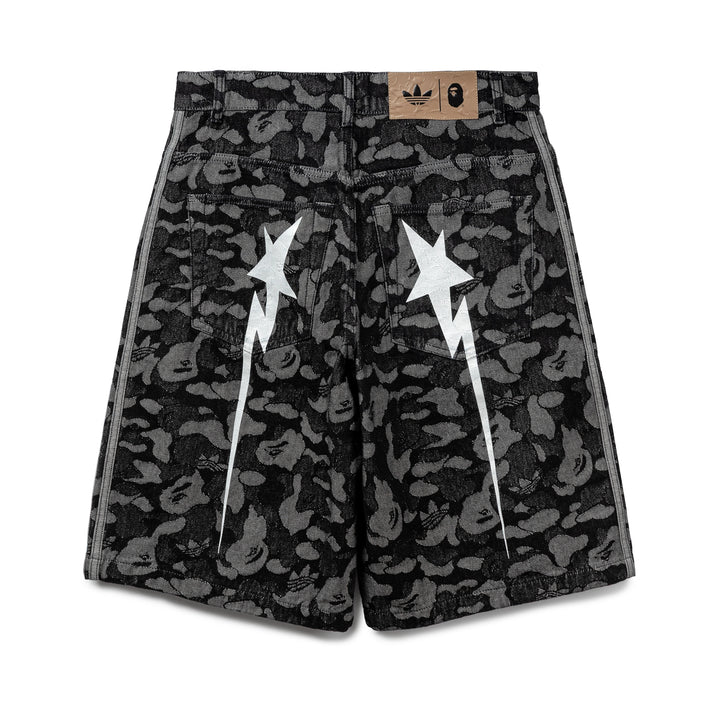 Adidas x Bape Shark Denim Jorts | Black