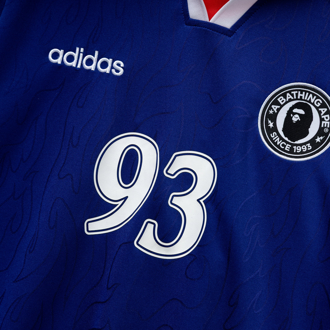 Adidas x Bape® Flame Jersey | Japan Blue