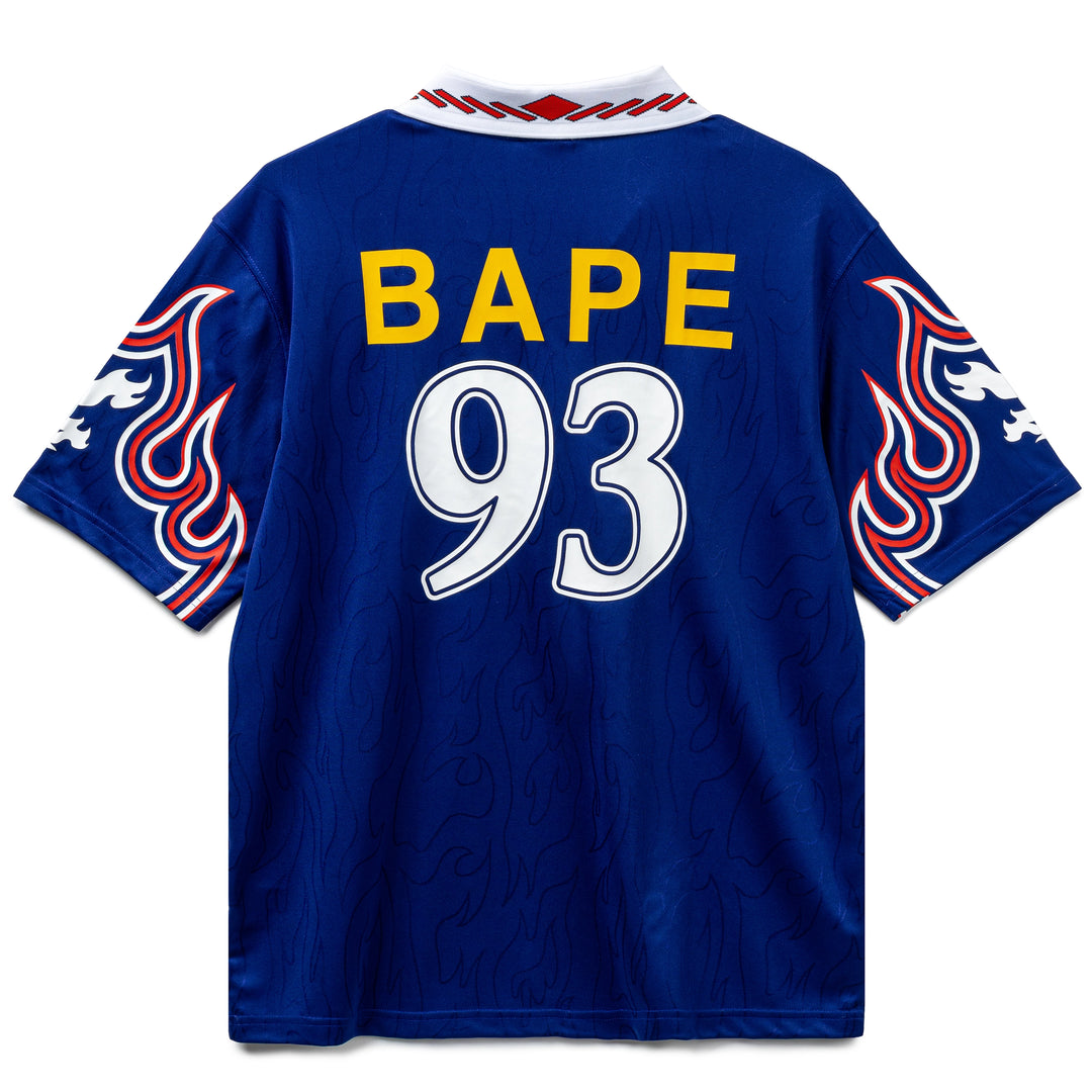 Adidas x Bape® Flame Jersey | Japan Blue