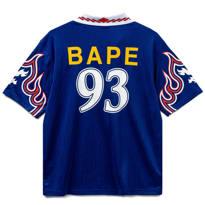 Adidas x Bape® Flame Jersey | Japan Blue