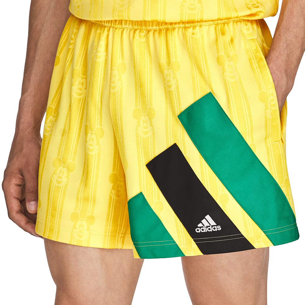 Adidas x Brain Dead x Disney Football Shorts | Bold Gold