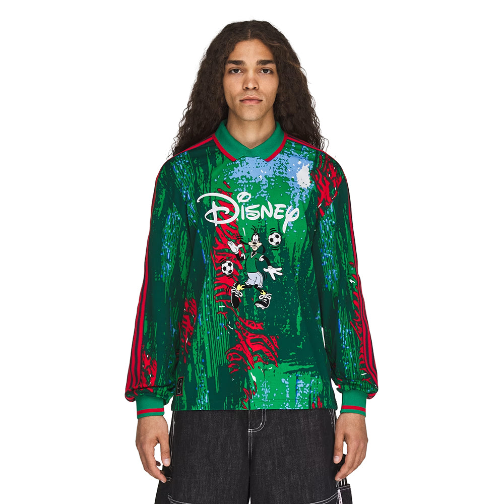 Adidas x Brain Dead x Disney L/S Jersey | Bold Green