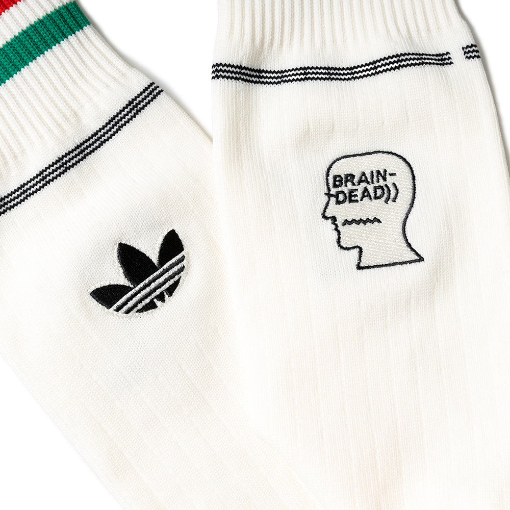 Adidas x Brain Dead x Disney Socks | Chalk White