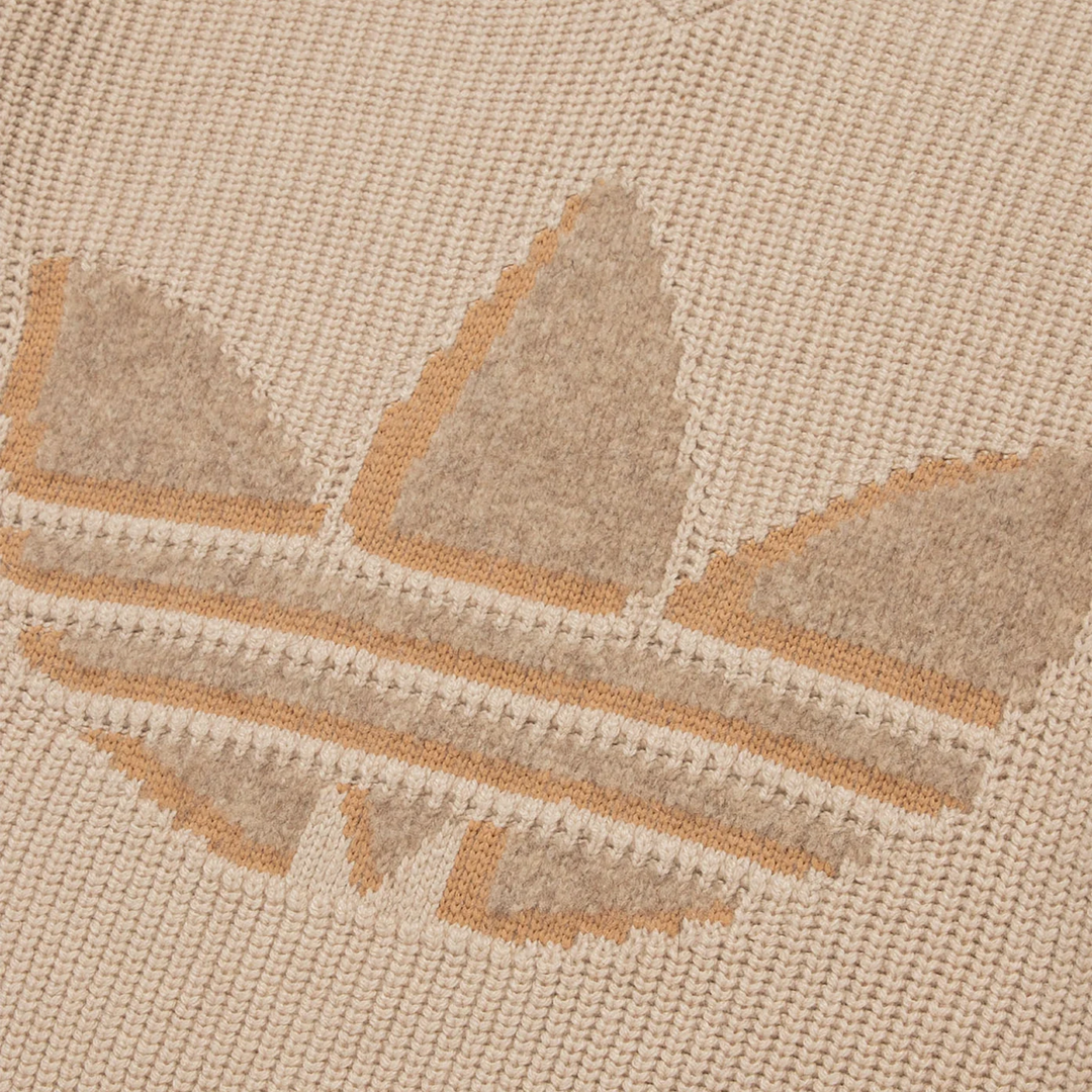Adidas x CLOT by Edison Chen Knit Sweater | Warm Sandstone