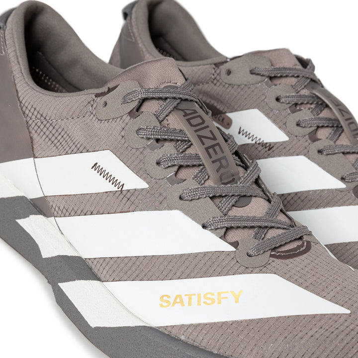 Adidas x Satisfy Adizero Adios | Brown