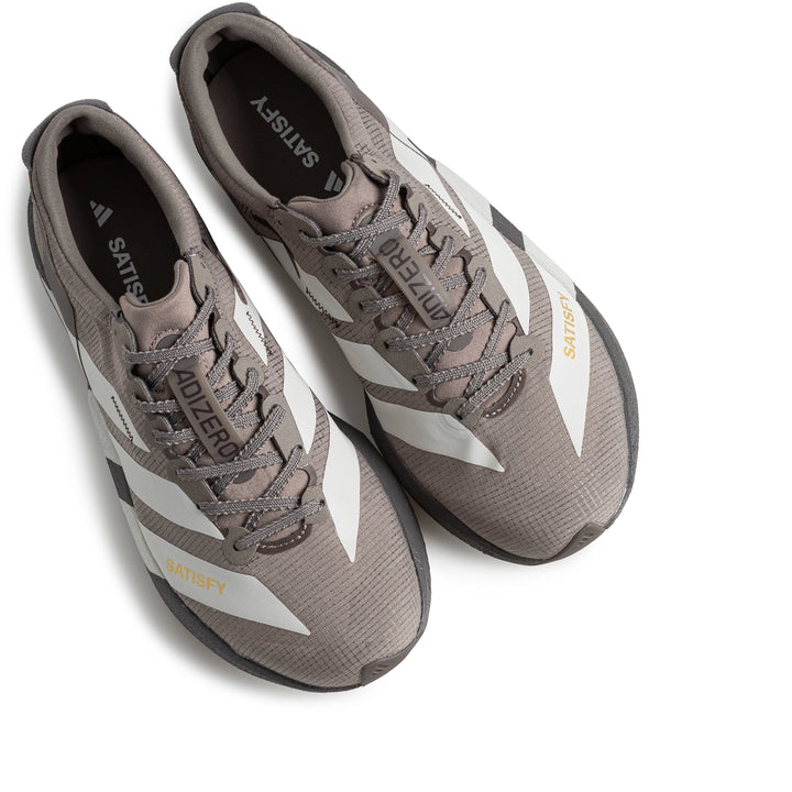 Adidas x Satisfy Adizero Adios | Brown