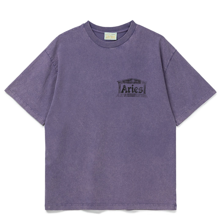 Aged Ancient Temple Tee | Purple
