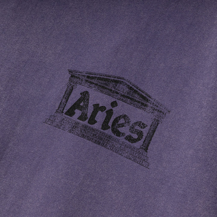 Aged Ancient Temple Tee | Purple