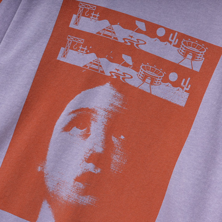 Faded Wingdings L/S Tee | Purple