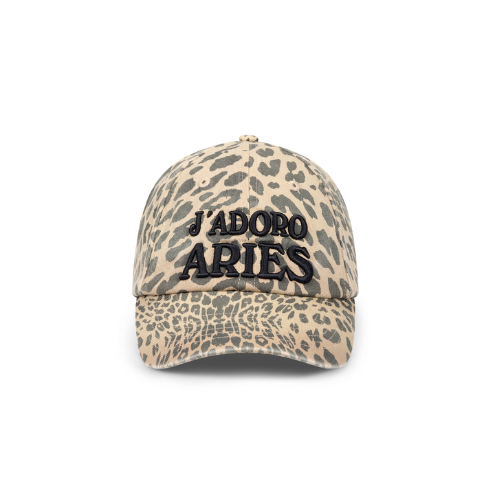 J'Adoro Aries Leopard Cap | Leopard Print