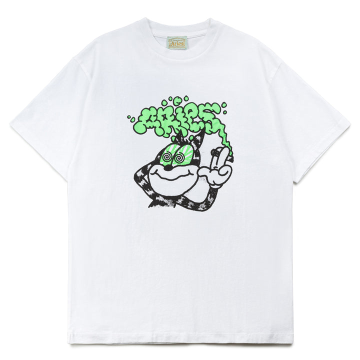 Stoned Cat Tee | White